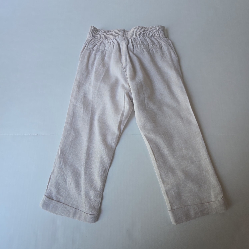 Janie & Jack Boy's White Shirt and Cream Pants Set - Picture 10 of 16